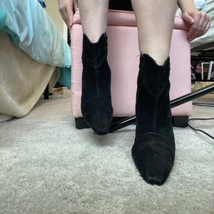 Black Heeled Boots